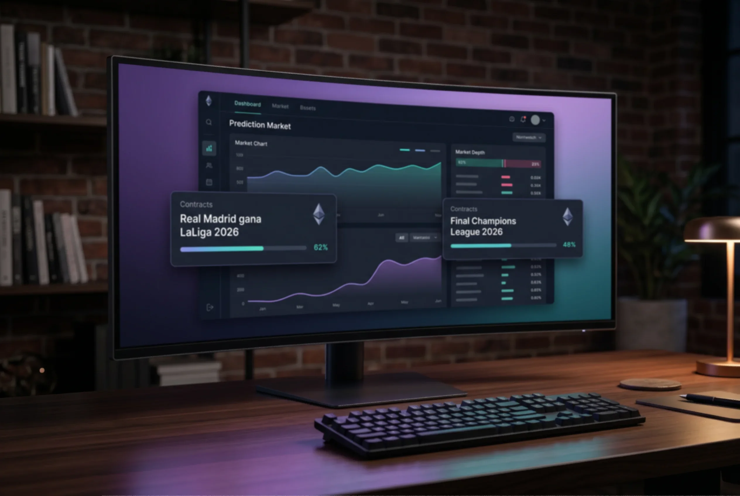 Prediction markets descentralizados sobre Ethereum y contratos inteligentes deportivos